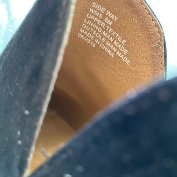 Kenneth Cole Reaction Size 9 Black Suede - Picture 7 of 8